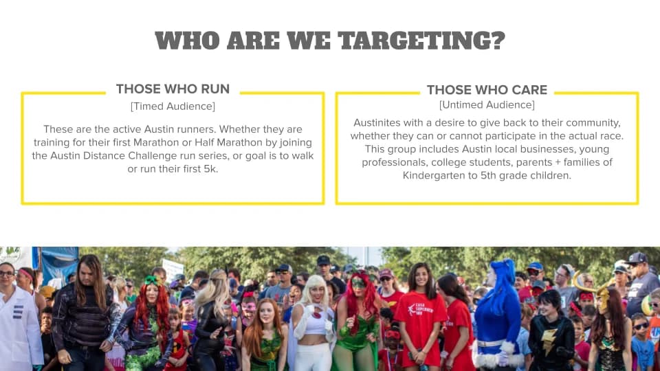 Who are we targeting
